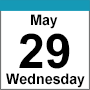 Wednesday, May 29